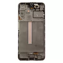 Dėklas LCD ekranas + jutiklinis blokas + priekinis dangtelis Samsung A256B Galaxy A25 Juodas (pakeitimų paketas)