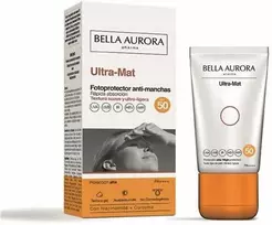 Bella Aurora Ultra-Mat Anti-Blemish Sunscreen SPF50 Apsauginis kremas nuo pigmentinių dėmių 50ml