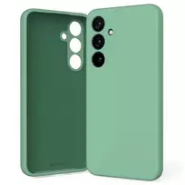 Mercury Silikoninis Samsung Galaxy S24 Plus S926 dėklas telefonui žalios spalvos
