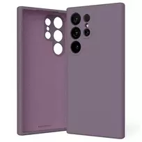 Mercury Silikoninis Samsung Galaxy S24 Ultra S928 dėklas telefonui violetinės spalvos