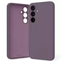 Mercury Silikoninis Samsung Galaxy S24 Plus S926 dėklas telefonui violetinės spalvos