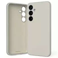 Mercury Silikoninis Samsung Galaxy S24 Plus S926 dėklas telefonui pilkos spalvos
