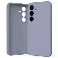 Mercury Silikoninis Samsung Galaxy S24 S921 dėklas telefonui levandų spalvos