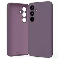 Mercury Silikoninis Samsung Galaxy S24 S921 dėklas telefonui violetinės spalvos