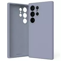 Mercury Silikoninis Samsung Galaxy S24 Ultra S928 dėklas telefonui levandų spalvos
