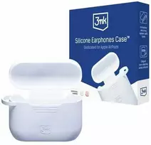 3mk silikoninis AirPods Pro / AirPods Pro 2 - dėklas baltos spalvos