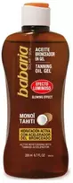 "Babaria" įdegio aliejaus gelis "Glowing Effect" 200ml