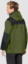 JackWolfskin Striukė vyrams JACK WOLFSKIN JASPER FLEX | žalsva
