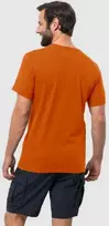 JackWolfskin Marškinėliai vyrams JACK WOLFSKIN SLOGAN T oranžinė