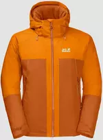 JackWolfskin Slidinėjimo striukė vyrams JACK WOLFSKIN POWDER MOUNTAIN JACKET | oranžinė