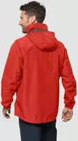 JackWolfskin Vyriška striukė Jack Wolfskin STORMY POINT | raudona