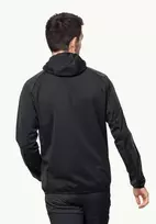 JackWolfskin Vyriška striukė Jack Wolfskin FELDBERG (softshell) | juodas