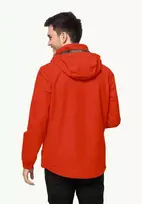 JackWolfskin Vyriška striukė Jack Wolfskin STORMY POINT (softshell) | strong red