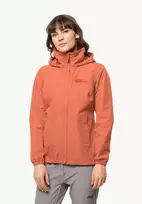 JackWolfskin Moteriška striukė Jack Wolfskin STORMY POINT | guave