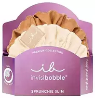 Invisibobble plaukų gumytės „Sprunchie Slim Premium Creme de Caramel“ (2 vnt.)