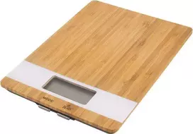 Orion virtuvinės svarstyklės WHITELINE 5kg bambukinės elektroninės plokščios