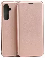 Dėklas Beline Book Magnetic Samsung A55 A556 rožinė-auksinė/rose auksinis