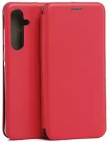 Beline dėklas Book Magnetic Samsung A55 A556 raudonos spalvos