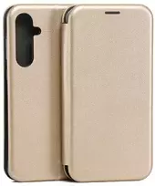 Beline Book Magnetic Samsung Galaxy A35 A356 dėklas telefonui aukso spalvos