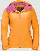JackWolfskin Slidinėjimo striukė moterims JACK WOLFSKIN EXOLIGHT PEAK JKT | geltona XS