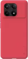 Dėklas Nillkin Super Frosted galinis dangtelis, skirtas Poco X6 Pro 5G Bright Raudona