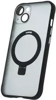 TelForceone Mag Ring dėklas, skirtas iPhone 15 Plus 6,7 juodos spalvos