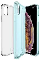 ITSKINS NANO DUO dėklas, skirtas iPhone XS Max®. Šviesiai mėlynas ir skaidrus.