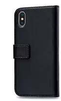Mobilizera „Mobilize MOB-24517“, piniginės dėklas, Apple, iPhone XS Max, 16,5 cm (6,5"), juodas