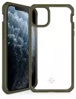 ITSKINS HybridSolid, Dėklas, Apple, iPhone 11 Pro Max, 16,5 cm (6,5"), Chaki, Permatomas