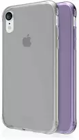 ITSKINS NANO DUO dėklas, skirtas „iPhone XR®“. Šviesiai violetinis ir skaidrus.
