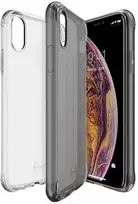 ITSKINS NANO DUO dėklas, skirtas iPhone XS Max®. Juodas ir skaidrus.