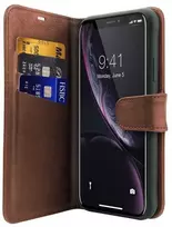 ITSKINS AP61-BOOKC-BROW, Piniginės dėklas, Apple, iPhone XR, 15,5 cm (6,1"), Ruda