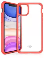 Dėklas ITSKINS APXI-HYBSO-PCTR, Rėmelis, Apple, iPhone 16e, 15,5 cm (6,1"), Raudonas