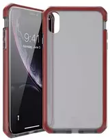 ITSKINS SUPREME FROST dėklas, skirtas „iPhone XR®“. Raudonas ir juodas