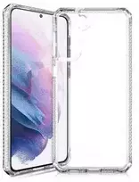 ITSKINS HYBRID CLEAR dėklas, skirtas Samsung Galaxy S21 + 4G / 5G. Permatomas
