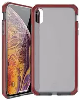 ITSKINS SUPREME FROST dėklas, skirtas „iPhone XS Max®“. Raudonas ir juodas