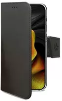 Celly WALLY1056, Piniginės formos dėklas, Apple, iPhone 15 Pro Max, 17 cm (6,7"), Juodas