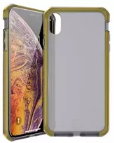 ITSKINS SupremeFrost, Dėklas, Apple, iPhone Xs Max, 16,5 cm (6,5"), Juodas, Permatomas