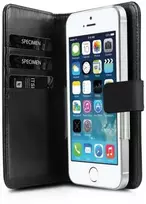 ITSKINS WALLET BOOK, Piniginės dėklas, Apple, iPhone 6s, 11,9 cm (4,7"), Juodas