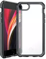 ITSKINS SupremeClear, Dėklas, Apple, iPhone 6/6S/7/8/SE (2020), 11,9 cm (4,7"), Juodas, Permatomas
