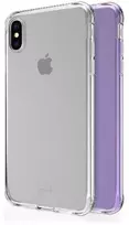 ITSKINS NANO DUO dėklas, skirtas „iPhone XS Max®“. Šviesiai violetinis ir skaidrus.