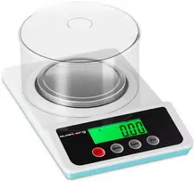 Virtuvinės svarstyklės Steinberg Systems Tikslios laboratorinės svarstyklės su grimzlės skydu 500g / 0,01g