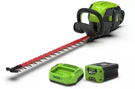 Gyvatvorių žirklės Greenworks GD60HT66K2; 66 cm; 60 V; 1x2,0 Ah akum.