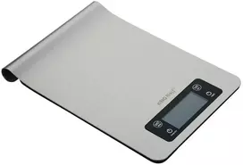 Virtuvinės svarstyklės Waga Svarstyklės Virtuvės svarstyklės, sidabro spalvos, 5kg, „Kinghoff“
