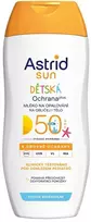Astrid Vaikų losjonas veidui ir kūnui įdegiui SPF 50 Sun 200 ml