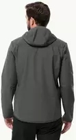 JackWolfskin Vyriška striukė Jack Wolfskin BORNBERG (softshell) | slate