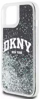 Apple iPhone 11 DKNY dėklas Liquid Glitter Big Logo (DKHCN61LBNAEK) juodos spalvos
