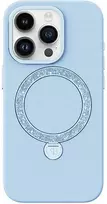 Dėklas Joyroom PN-15L2 Case Dancing Circle, skirtas iPhone 15 Pro (mėlyna)