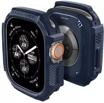 Dėklas Spigen Rugged Armor – Case for Apple Watch Ultra 1/2 49 mm (Navy Mėlyna)