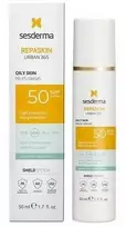 Sesderma Repaskin Urban 365 Photoprotector Oily Skin Spf50 veido kremas nuo saulės riebiai odai 50ml